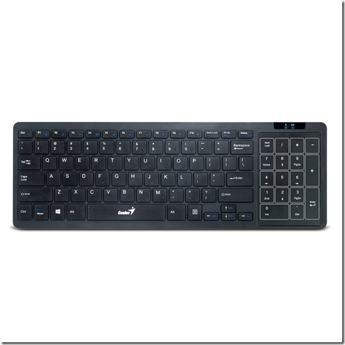 image thumb19 Genius Introduces Windows 8 Optimized Multi Touch Keyboard ? SlimStar T8020 ? in North America