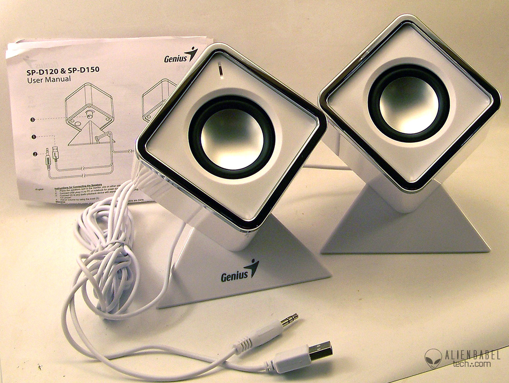 Genius SP-D150 speakers - Front